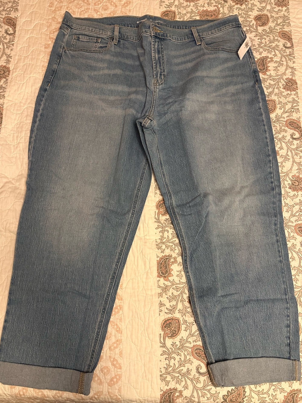 Old Navy Light Blue WOW Boyfriend Women's Jeans NWT